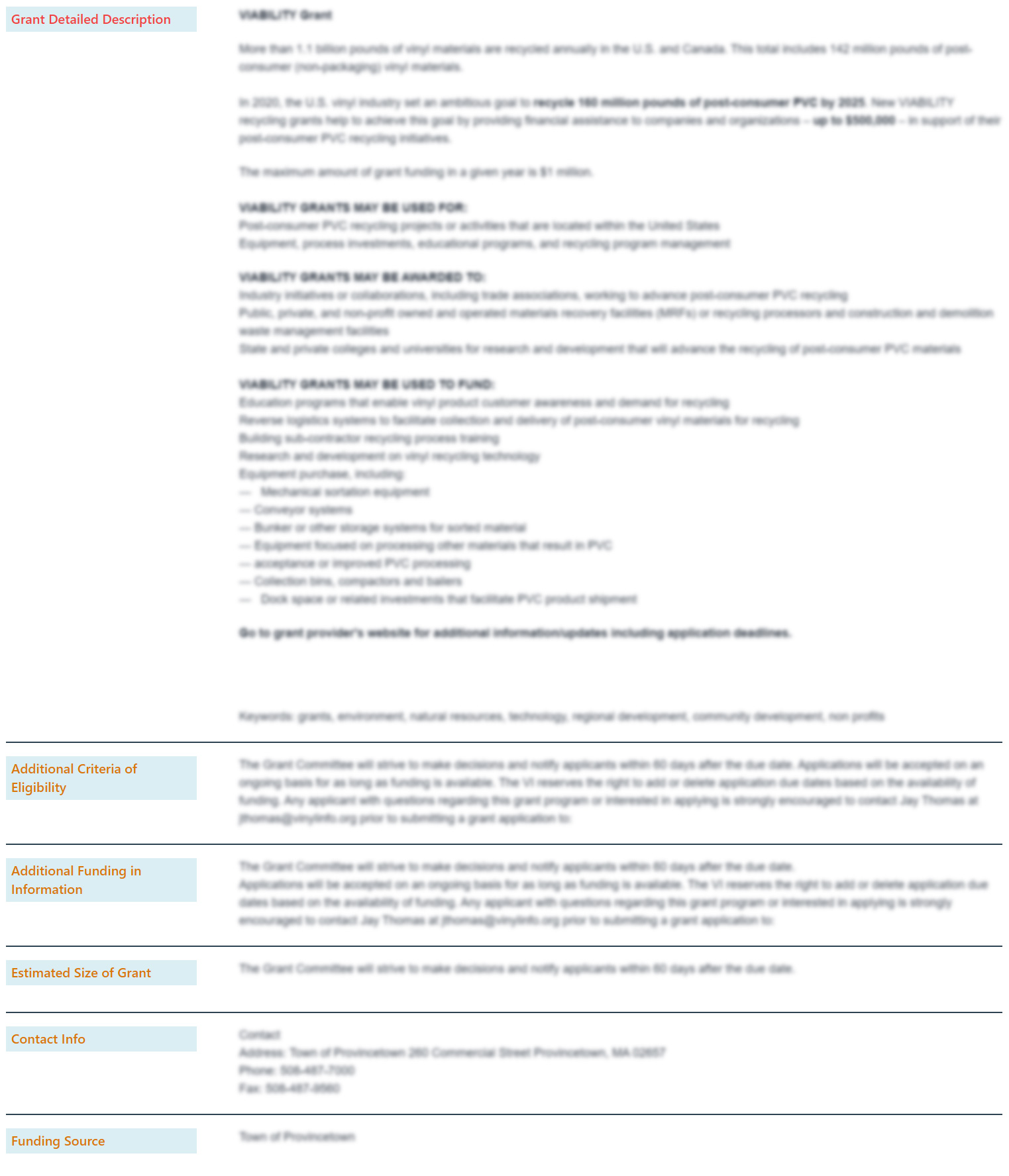 Grant Portal - Strengthening Communities Through Health Advocacy Grants in Virgin Islands (USA) 75118